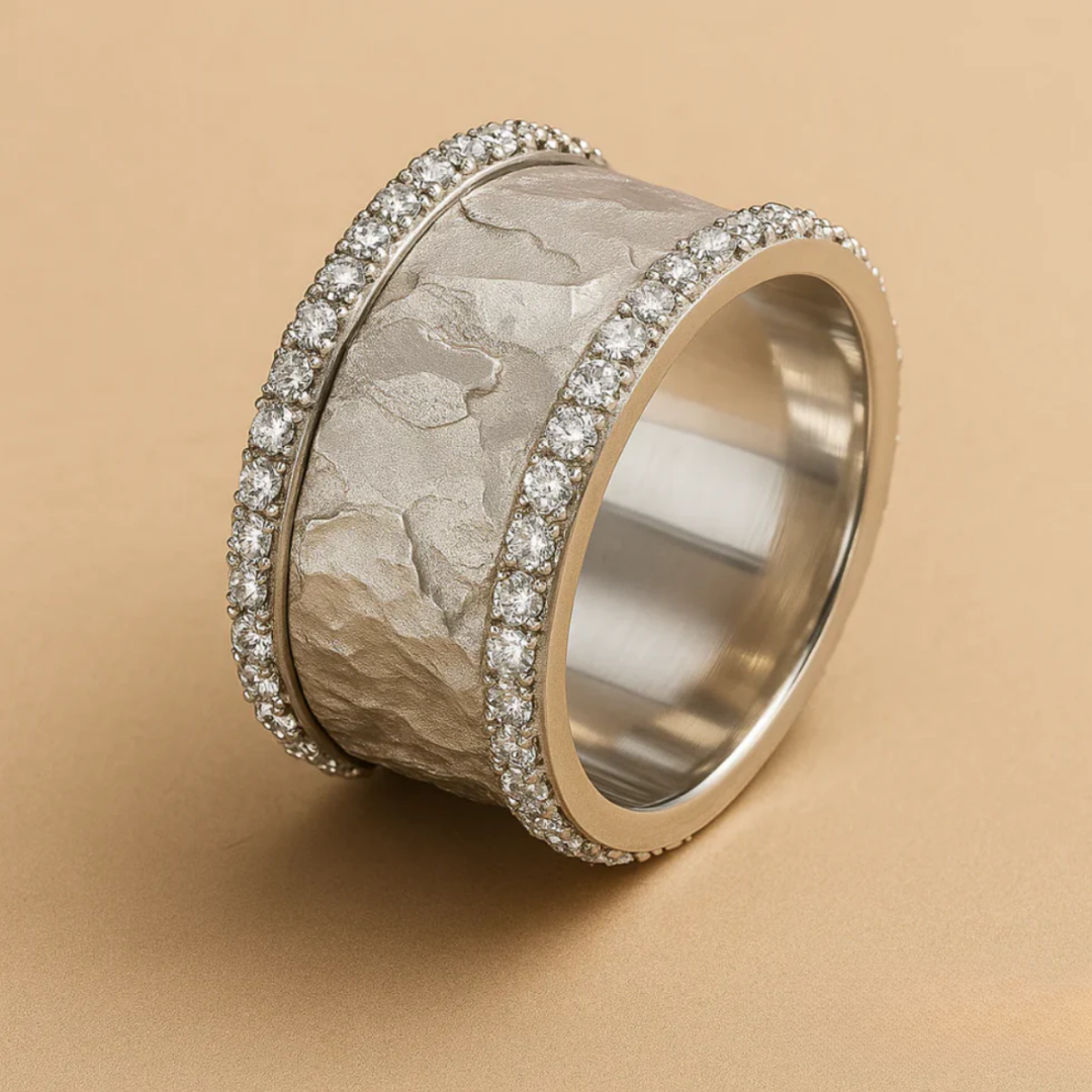 Lina™ | Vintage Silver Ring for Women with Zirconium