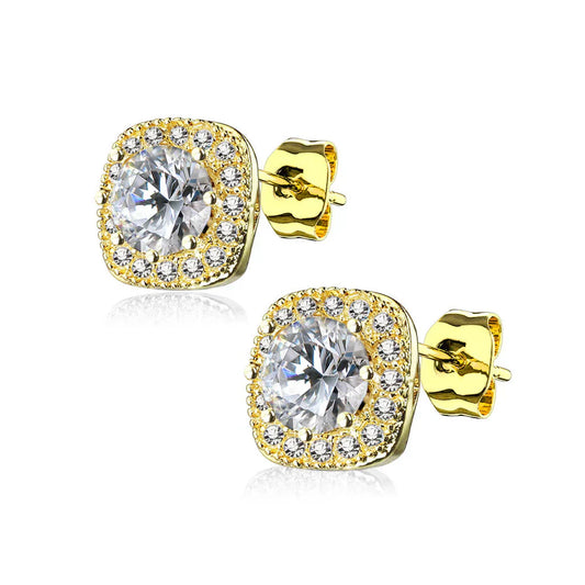 Glennis™ | Elegant Gold Earrings