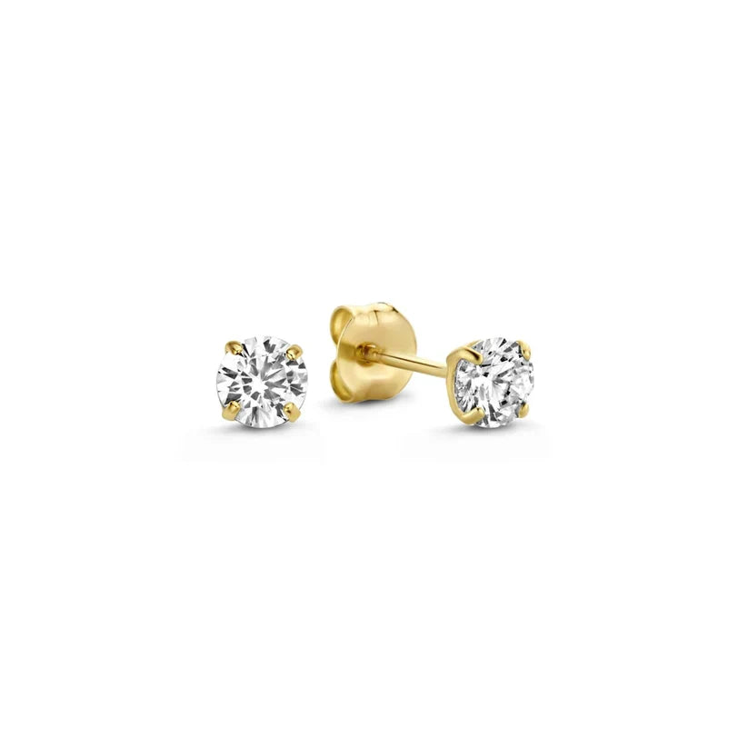 Larmes™ | Golden Stone Earring Set