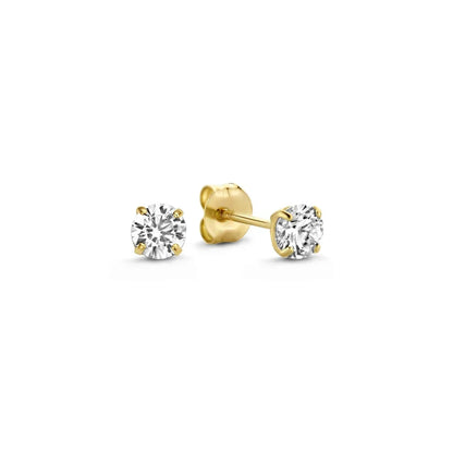 Larmes™ | Golden Stone Earring Set