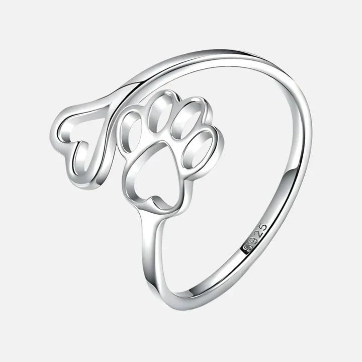 Calder™ | Adjustable Claw Heart Ring